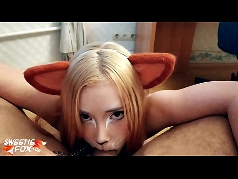 ❤️ Kitsune ingoia cazzo è cum in bocca Super sex à co.com-milf-300.ru
